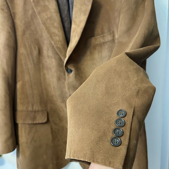 RALPH Ralph Lauren Men's Sports Jacket Blazer Size 42 Corduroy Tan - Picture 5 of 12
